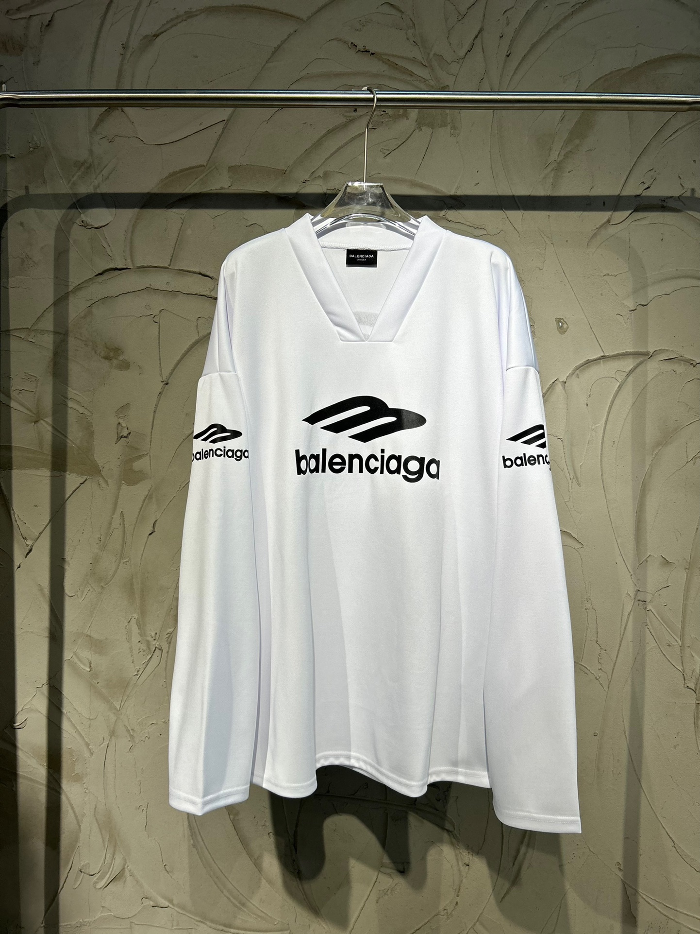 Balenciaga 발렌시아가 스키웨어 V넥 긴팔 티셔츠 의류