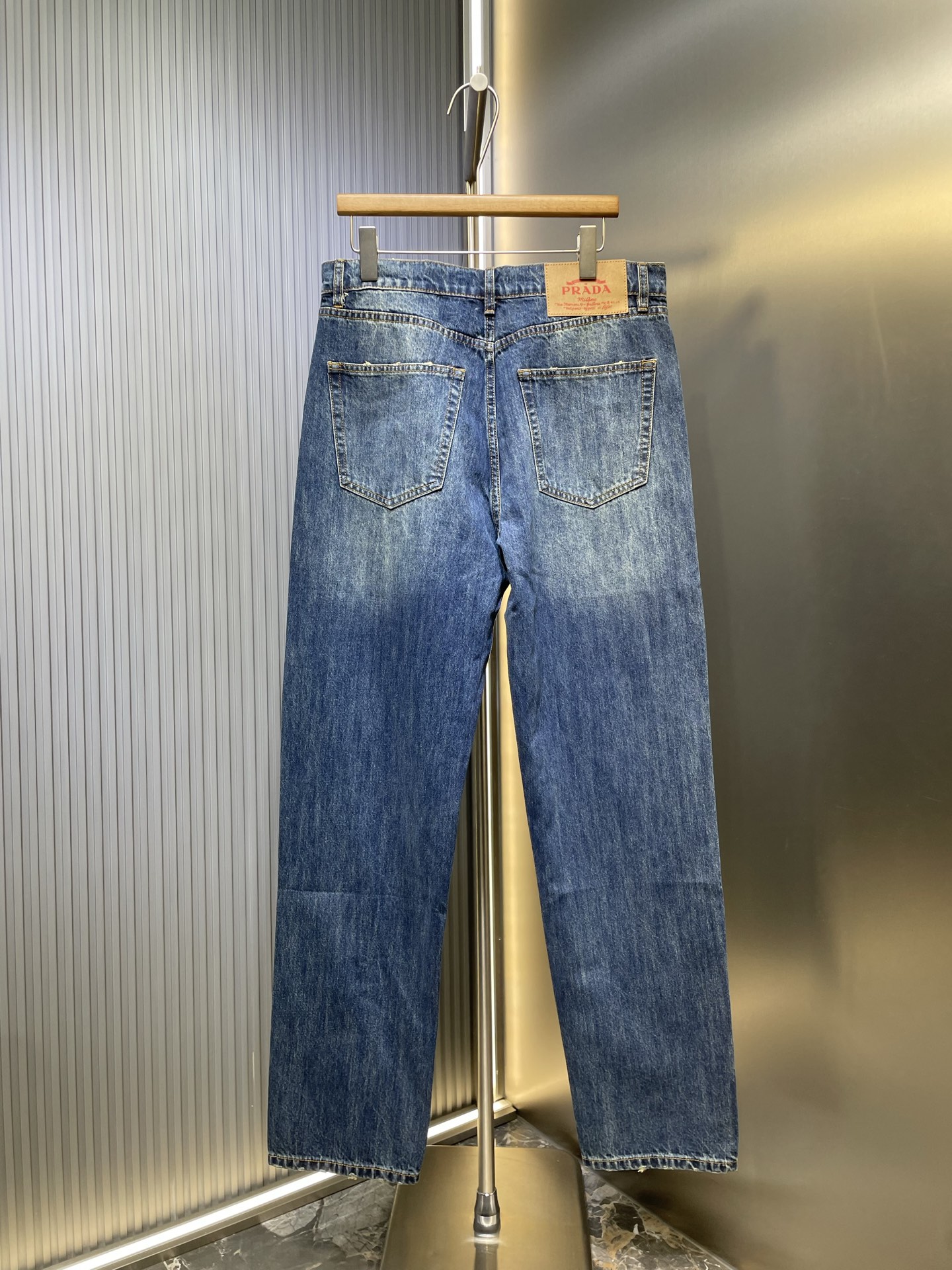 Prada 프라다 삼각 로고 데님 팬츠 청바지 의류
