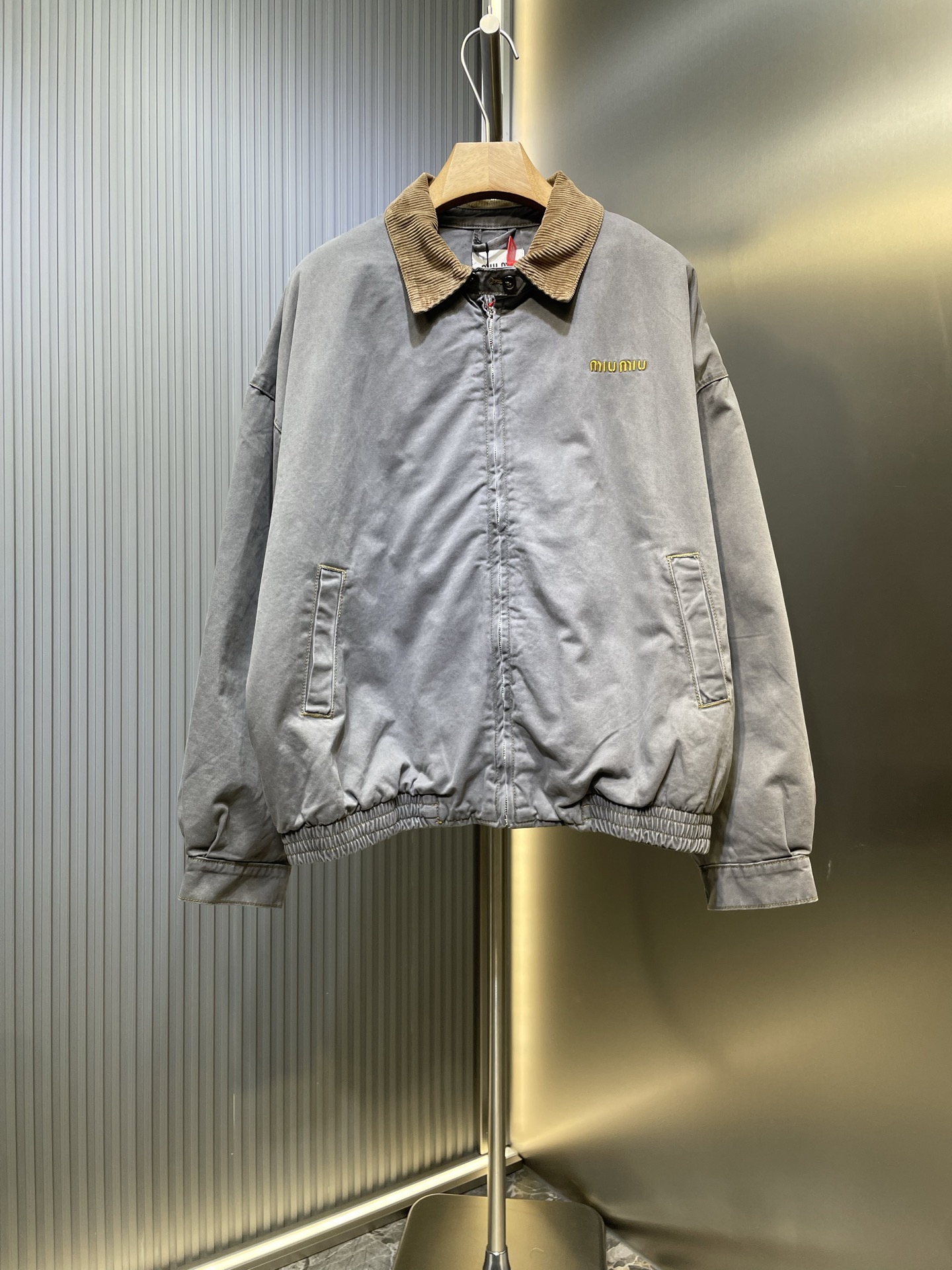 MIUMIU 미우미우 코듀로이 카라 빈티지 코튼 자켓 재킷 의류