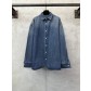 PRADA 프라다 카라 루즈핏 긴팔 데님 재킷 자켓 의류