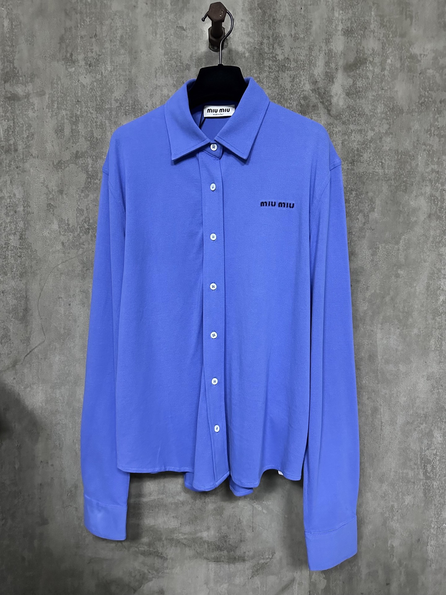 MIUMIU 미우미우 코튼 피케 셔츠 의류