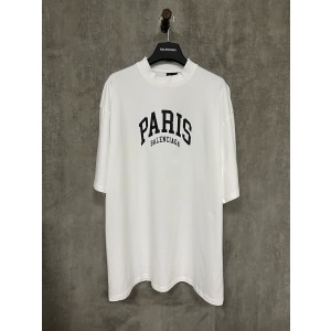 Balenciaga 발렌시아가 PARIS 프린트 반팔 티셔츠 의류