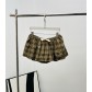 miumiu 미우미우 체크 미니 스커트 치마 의류