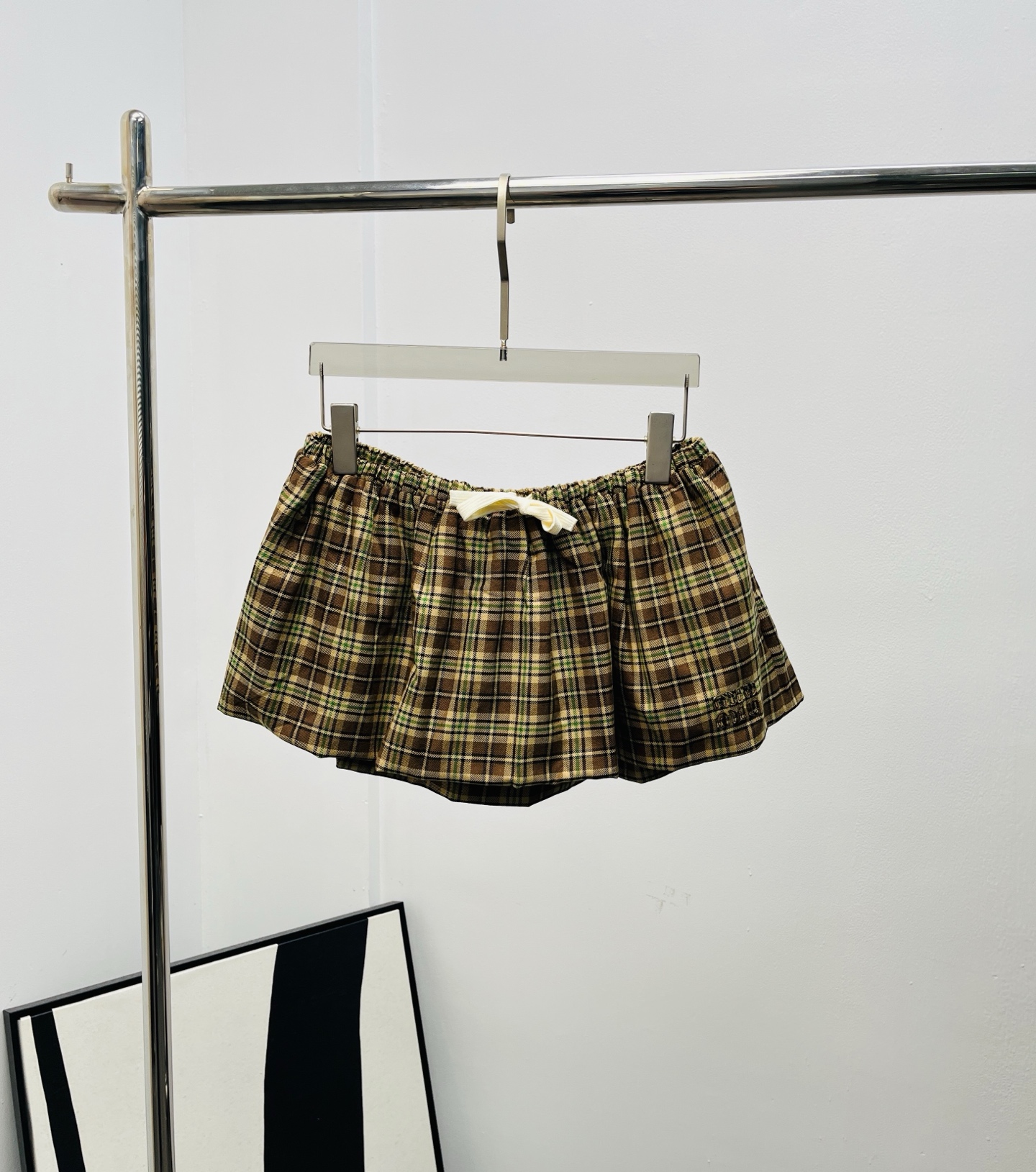 miumiu 미우미우 체크 미니 스커트 치마 의류