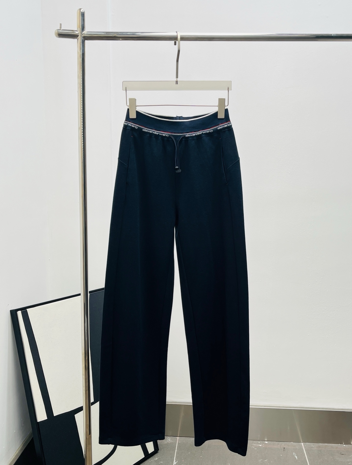 Alexander Wang 알렉산더왕 스트레이트핏 드로스트링 팬츠 바지 의류