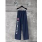 Balenciaga / 발렌시아가 캠퍼스 로고 프린트 캐주얼 조거 팬츠 바지 의류