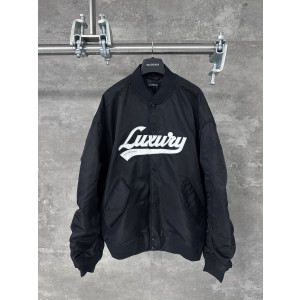 Balenciaga / 발렌시아가 BLCG 럭셔리 자수 플라이트 패딩 재킷 자켓 의류