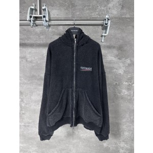 Balenciaga / BLCG 발렌시아가 양면 착용 가능 코튼 후드 집업 자켓 의류