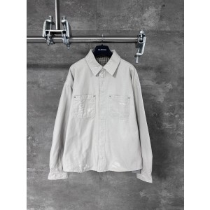 Balenciaga 발렌시아가 워싱 데미지 워크 자켓 재킷 의류