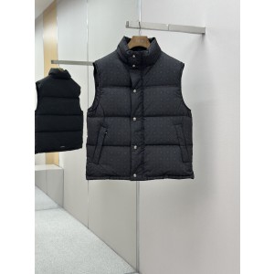 Chrome Hearts / 크롬하츠 CH 자수 패턴 다운 베스트 패딩 조끼 의류