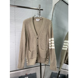 THOM BROWNE TB 톰브라운 굵은 니트 4줄무늬 가디건 자켓 의류