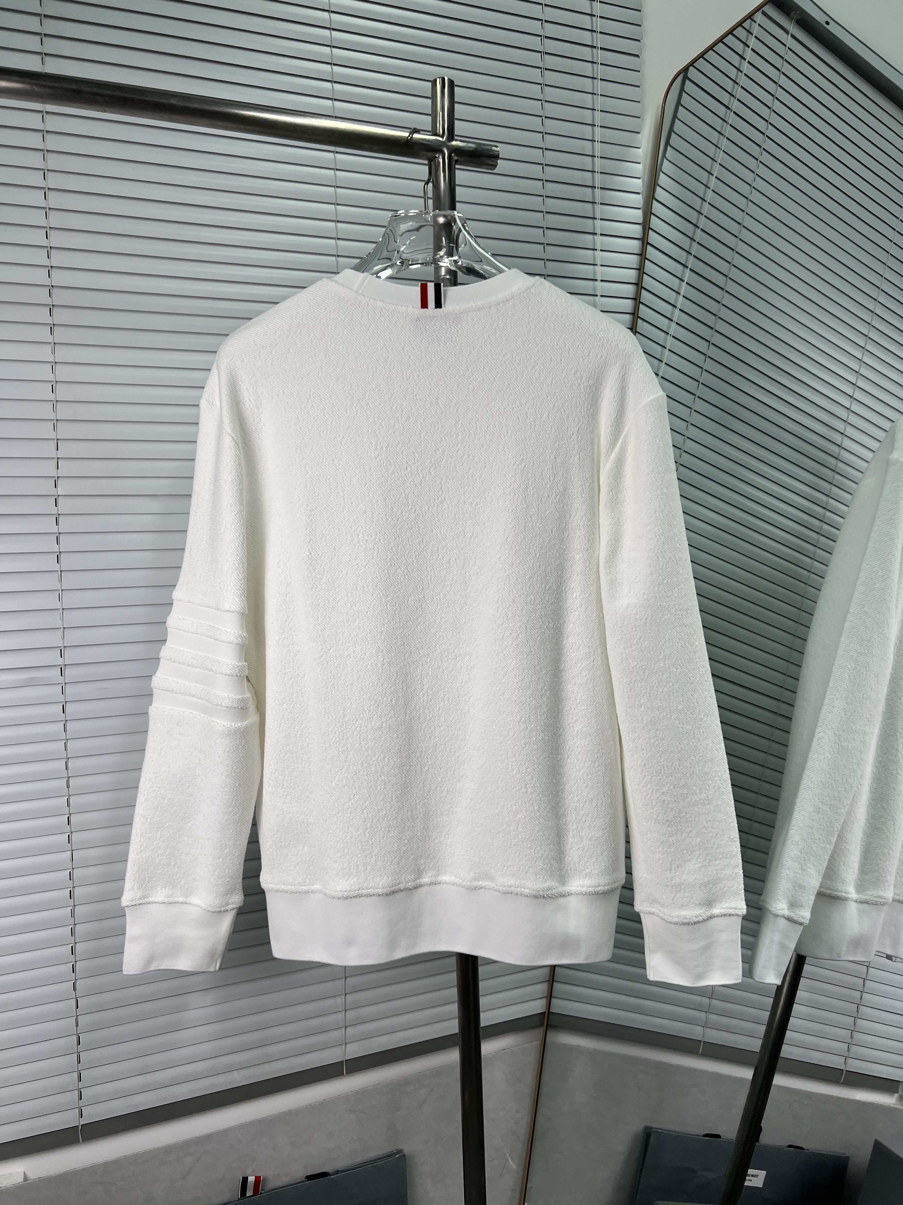 Thom Browne 톰브라운 루프백 코튼 맨투맨 티셔츠 의류