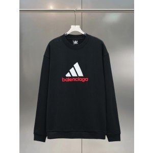 Balenciaga x Adidas 발렌시아가 콜라보 긴팔 자수 맨투맨 티셔츠 의류