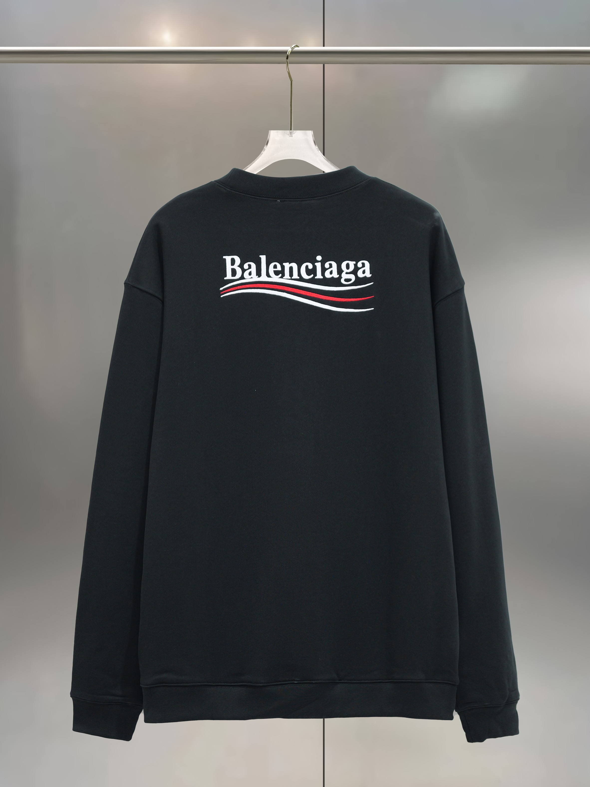 Balenciaga 발렌시아가 자수 긴팔 맨투맨 티셔츠 의류