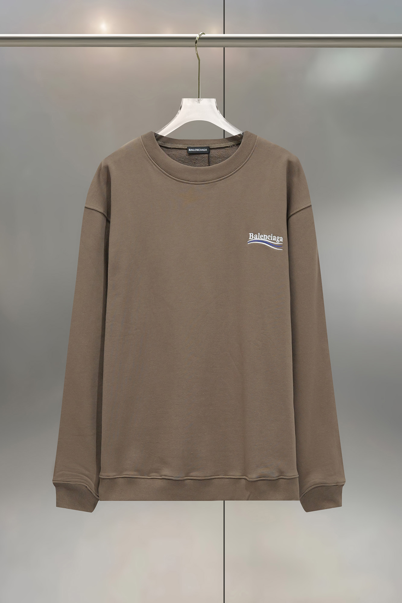 Balenciaga 발렌시아가 자수 긴팔 맨투맨 티셔츠 의류