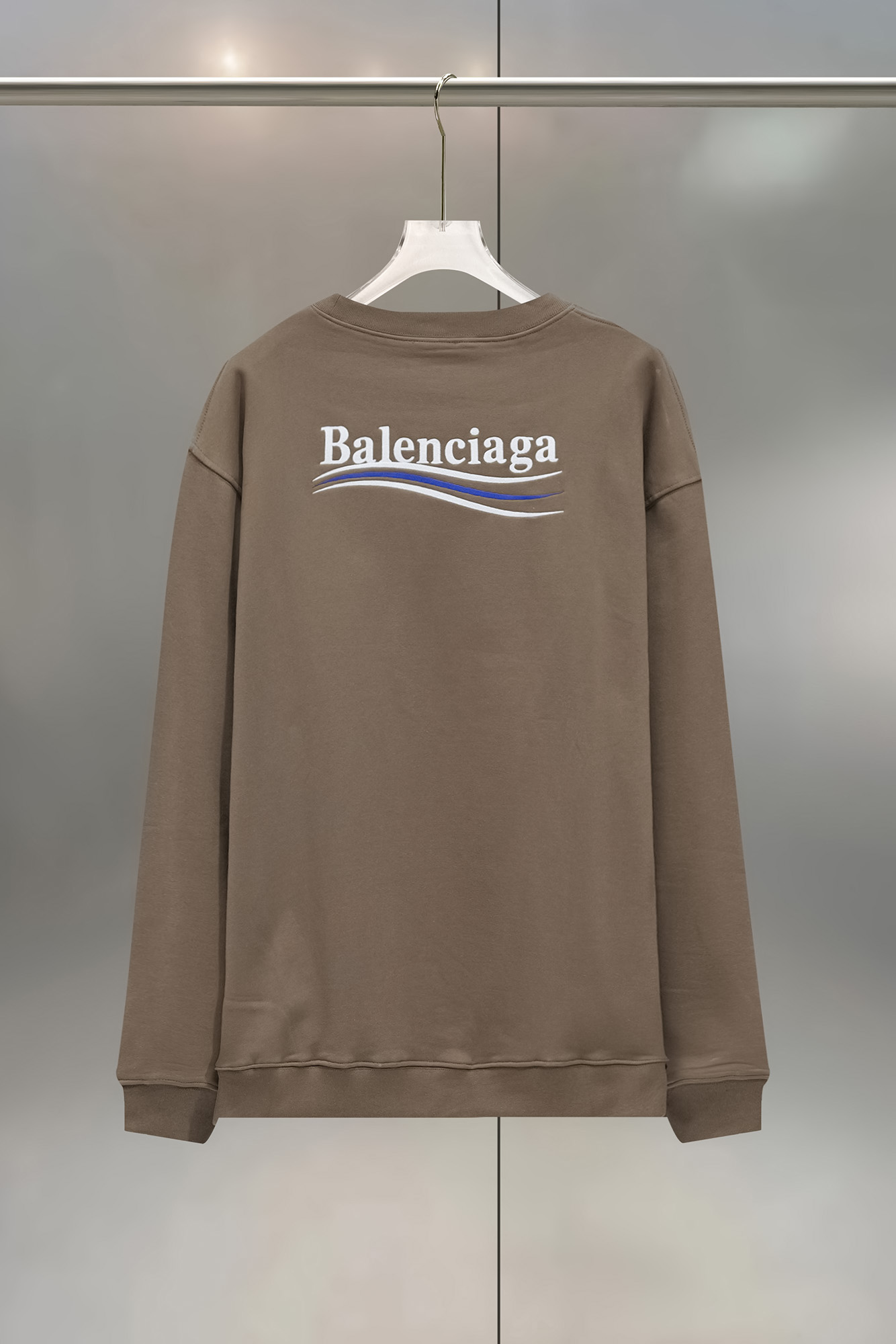 Balenciaga 발렌시아가 자수 긴팔 맨투맨 티셔츠 의류