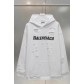 Balenciaga 발렌시아가 아트 프린트 더블 레이어 디스트로이드 후드티 의류