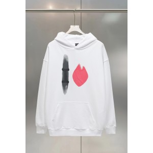 Balenciaga “520 하트” 발렌시아가 워시드 후드티 의류