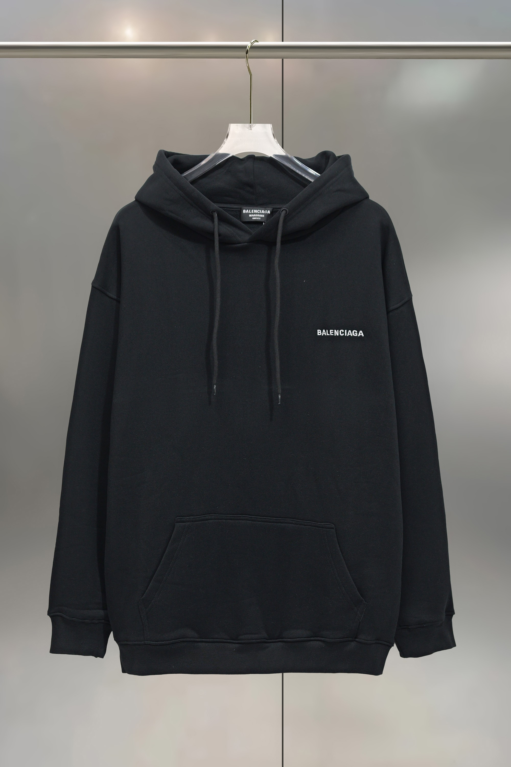 Balenciaga 발렌시아가 전후 로고 후드티 의류