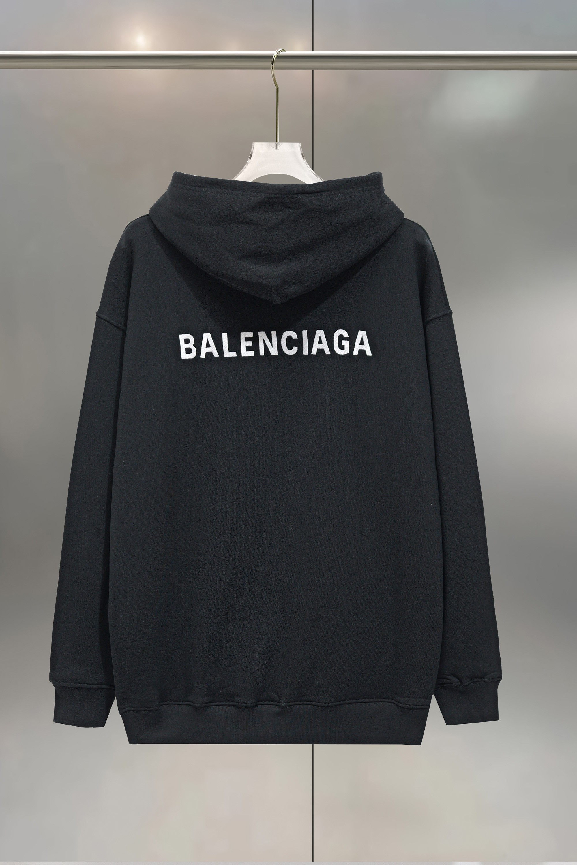 Balenciaga 발렌시아가 전후 로고 후드티 의류