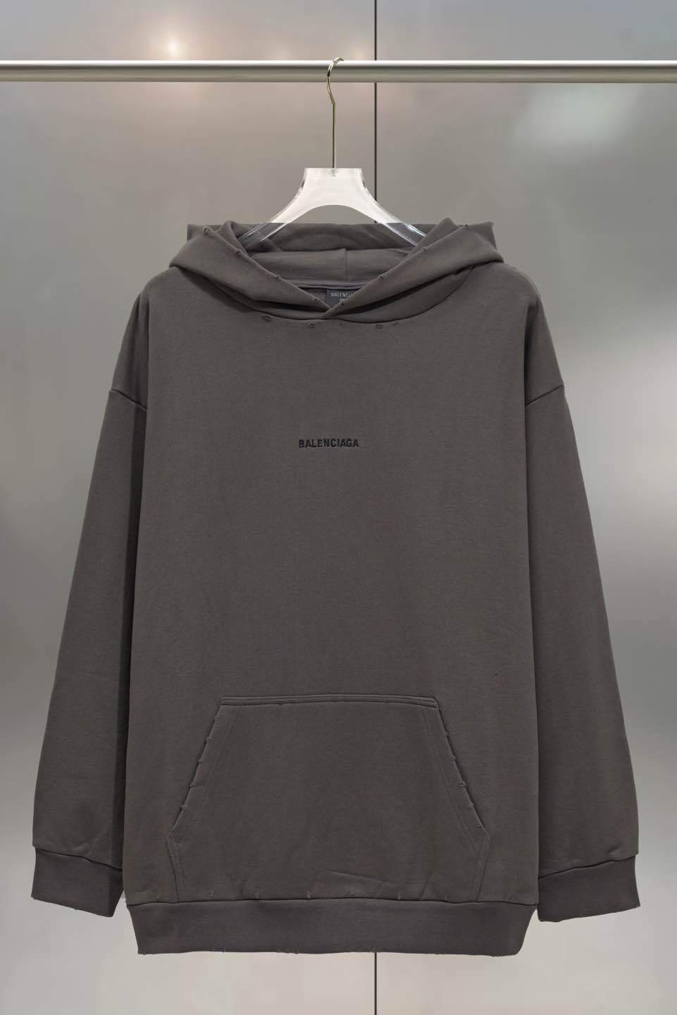 Balenciaga 발렌시아가 전후 로고 후드티 의류