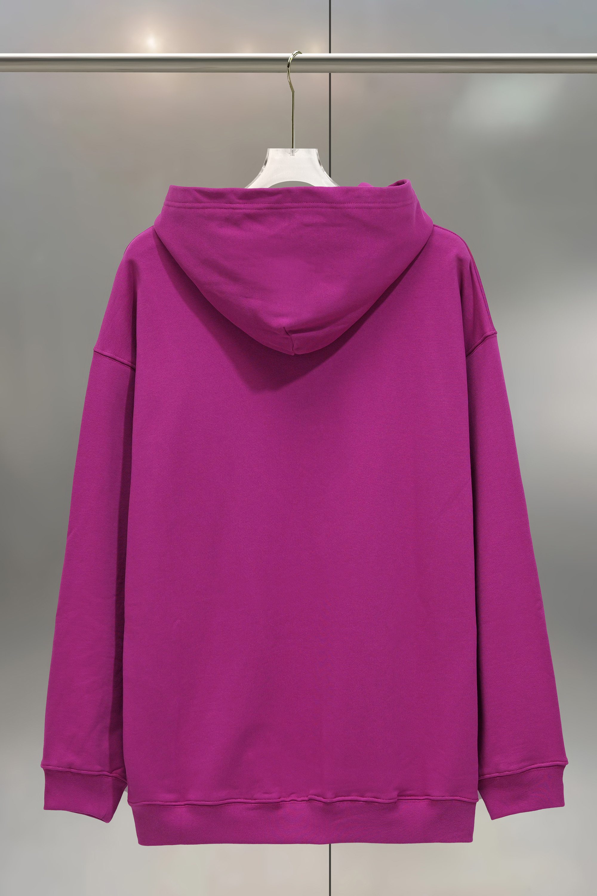 Balenciaga 발렌시아가 더블B 레드 로고 자수 후드티 의류