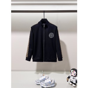 FENDI 펜디 맞춤 원단 하이넥 집업 자켓 재킷 의류