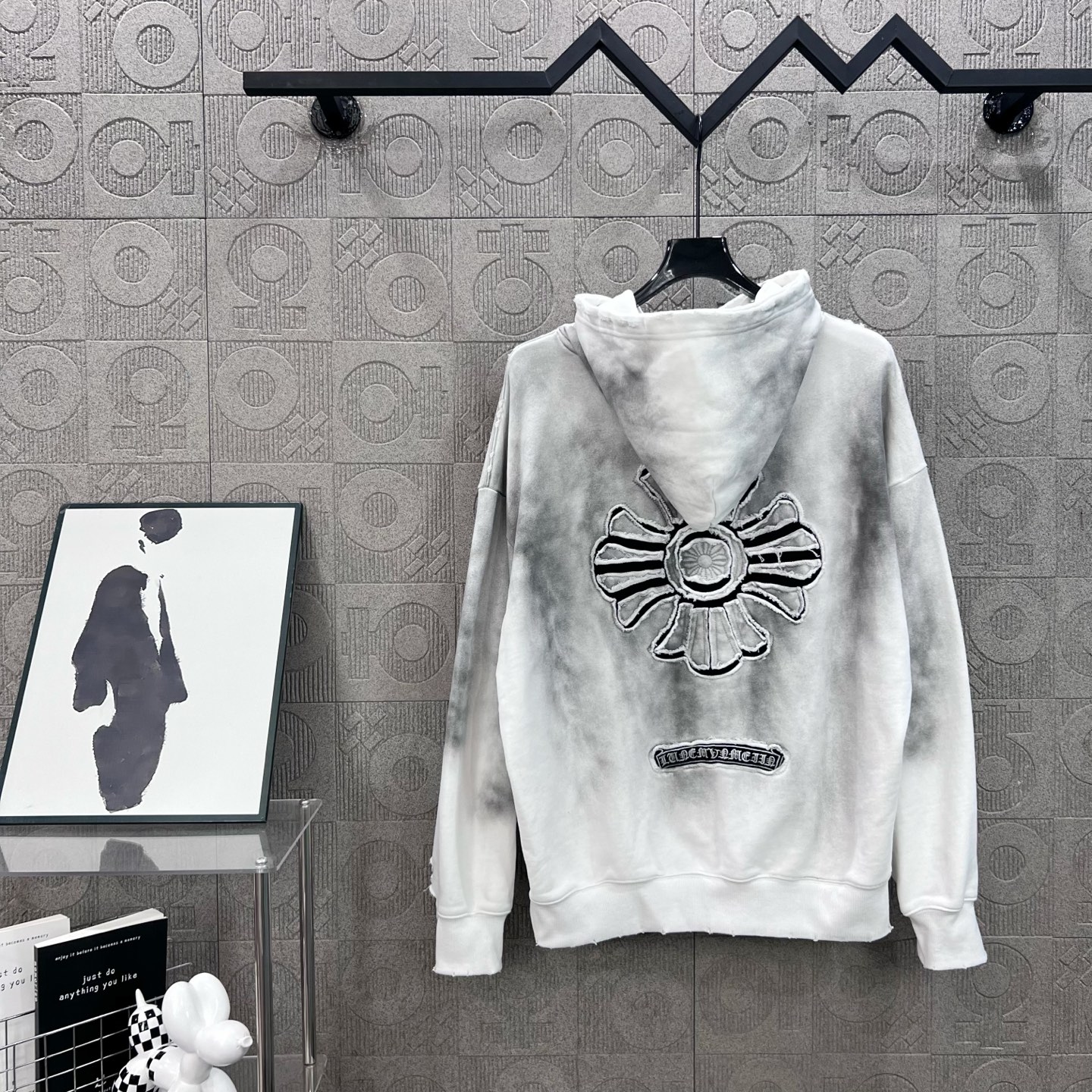 Chrome Hearts CH 크롬하츠 십자가 자수 후드티 의류