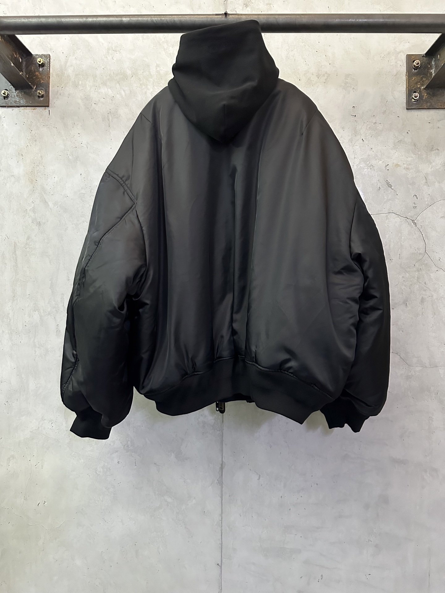 Balenciaga 발렌시아가 중량 더블 레이어 봄버 재킷 자켓 의류