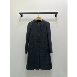 miumiu 미우미우 멜라드 버튼 롱코트 의류