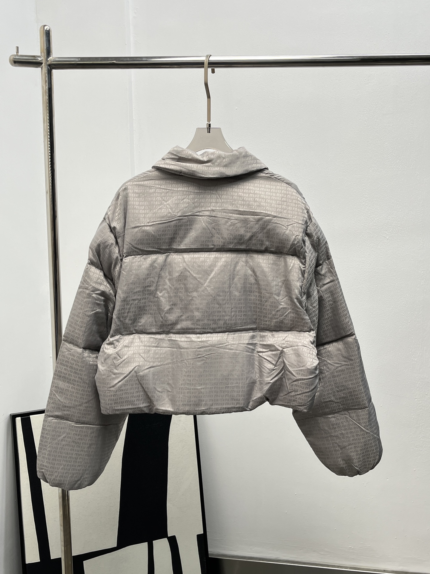 miumiu 미우미우 카라 집업 숏다운 패딩 점퍼 의류