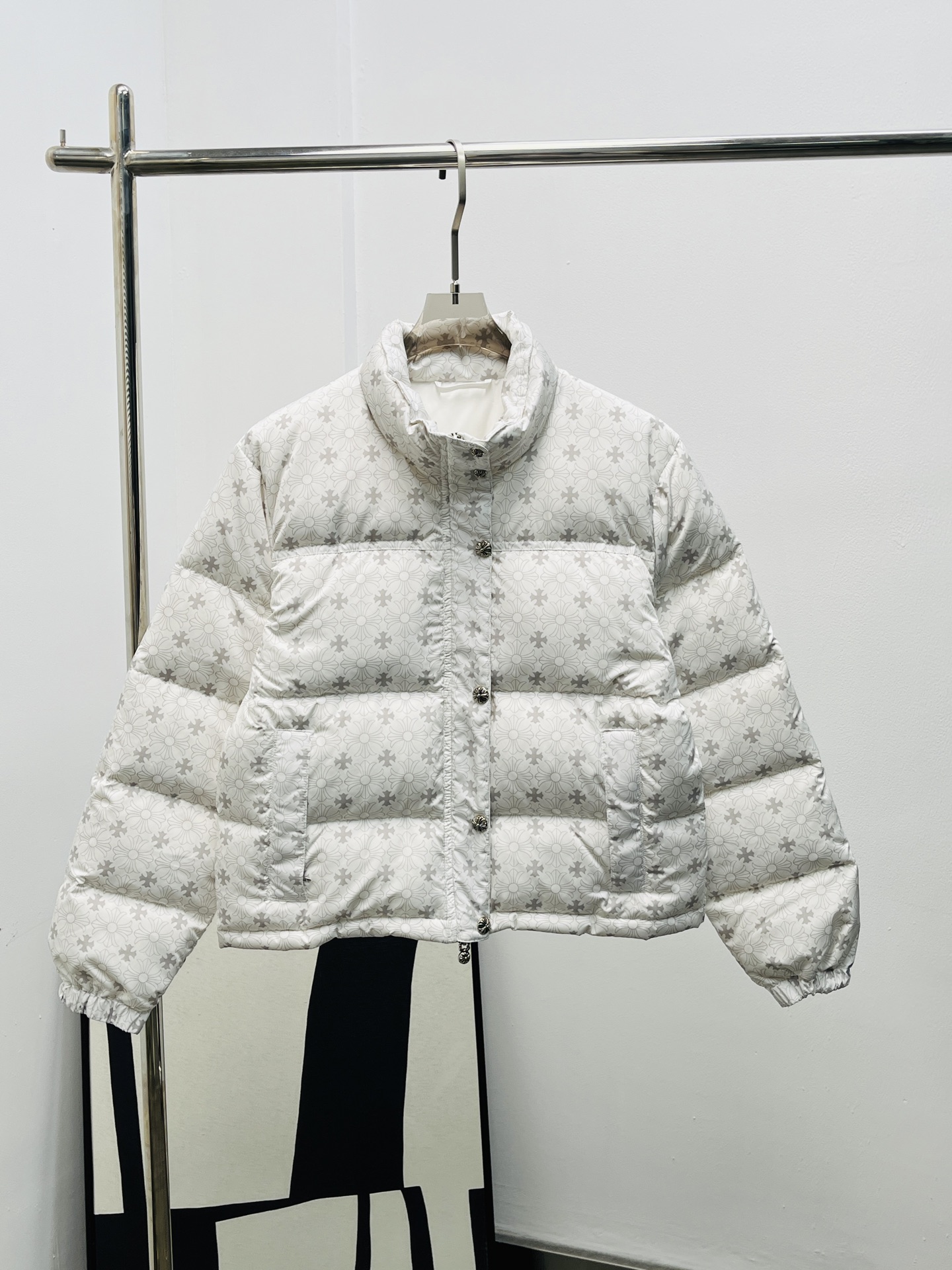 Chrome Hearts CH 크롬하츠 다크 패턴 다운 재킷 패딩 점퍼 의류