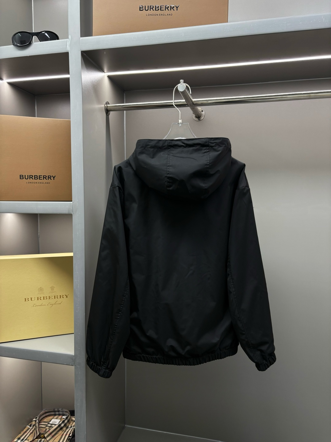 LV 루이비통 다크패턴 제트패턴 양면 후드 집업 재킷 자켓 의류