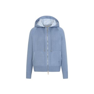 DIOR CD 디올 양면 캐시미어 니트 후드 집업 자켓 재킷 의류