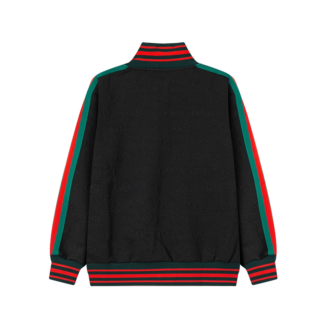 GUCCI 구찌 테이프 배색 모노그램 자카드 트랙 재킷 자켓 의류
