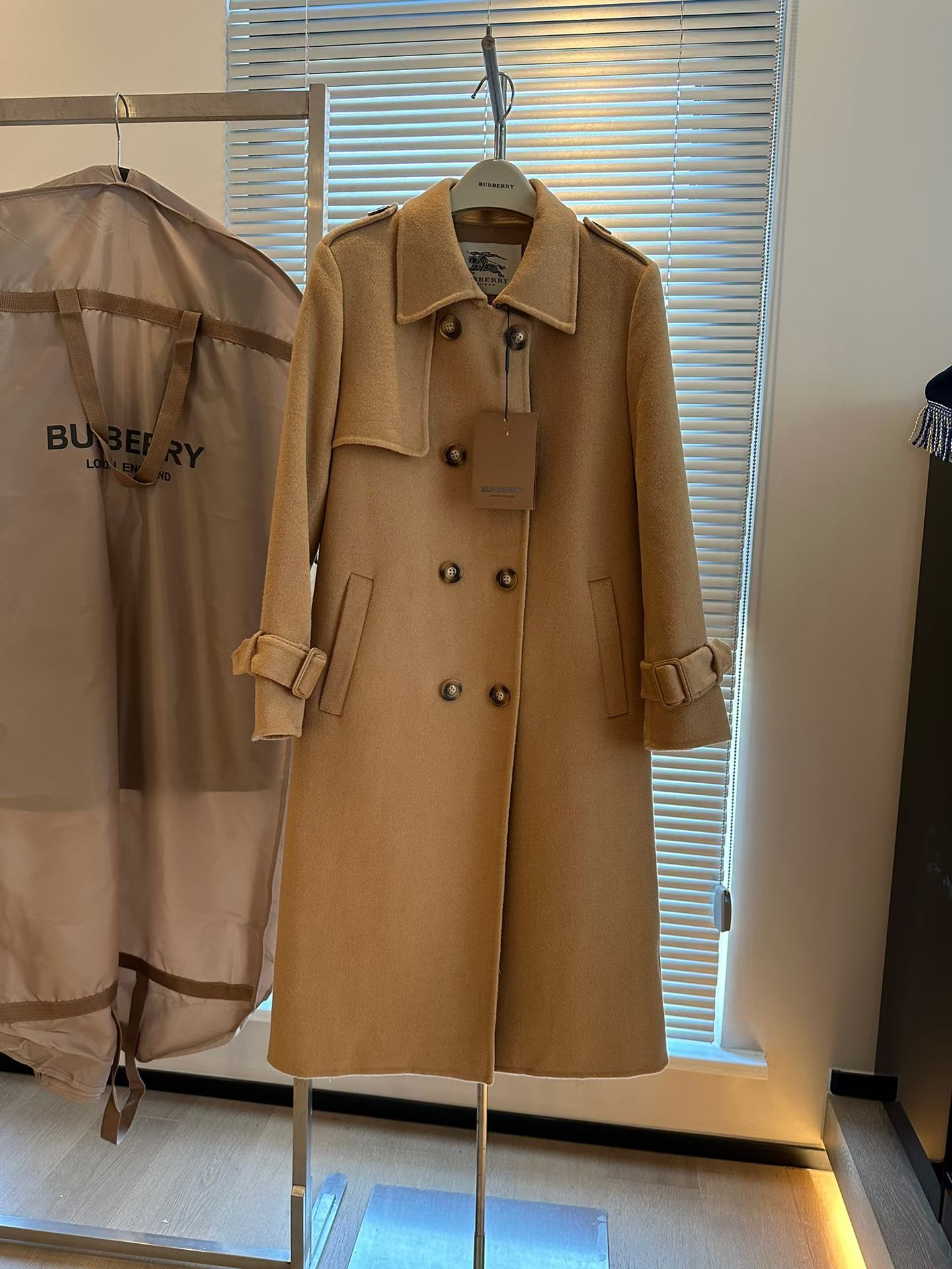 BURBERRY 버버리 캐시미어 트렌치 코트 의류