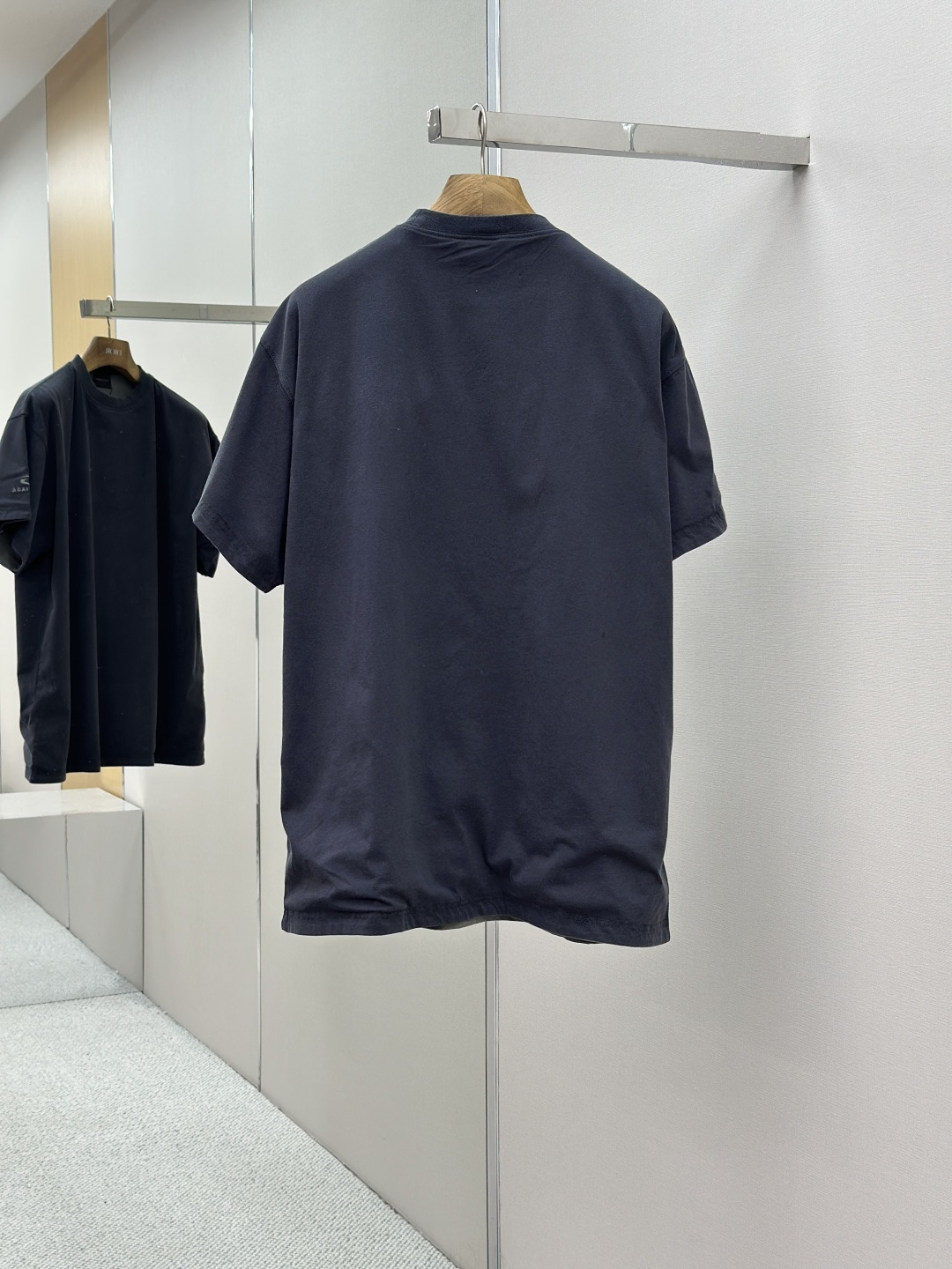 Balenciaga 발렌시아가 양면 파리 반팔 티셔츠 의류