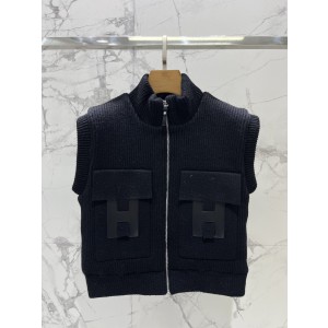 Hermes 에르메스 니트 울 베스트 조끼 의류