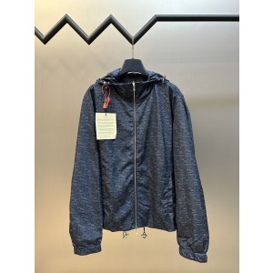 Fendi 펜디 FF 로고 양면 후드 집업 자켓 재킷 (양면 착용 가능) 의류