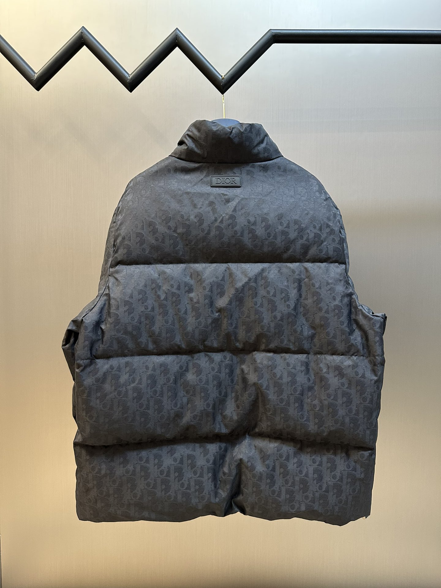 Dior CD 디올 풀패턴 다크 프린트 다운 패딩 점퍼 자켓 재킷 의류