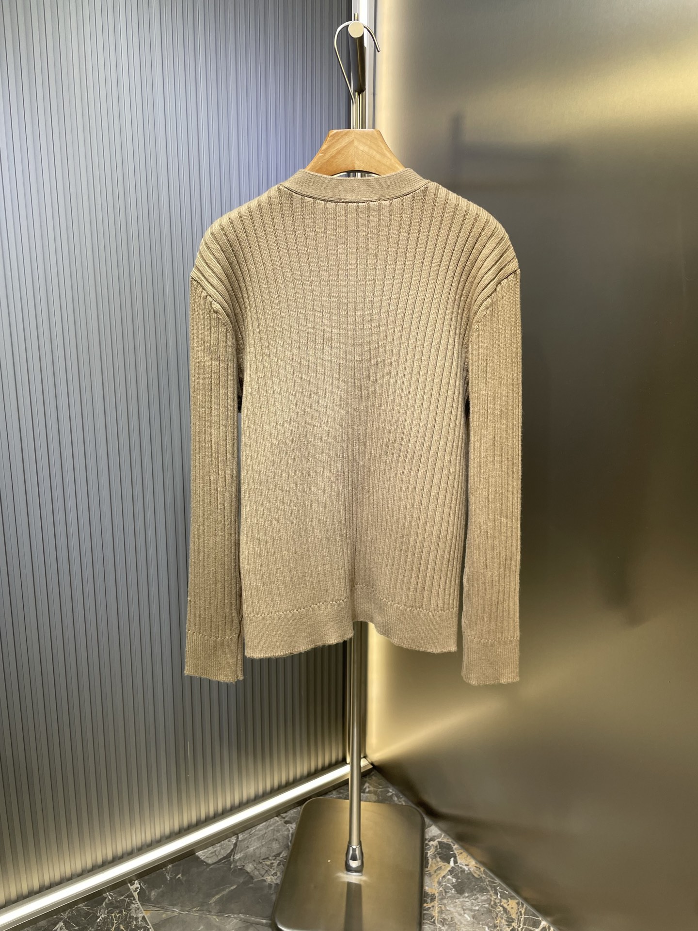 GUCCI 구찌 울/캐시미어 골지 니트 가디건 의류