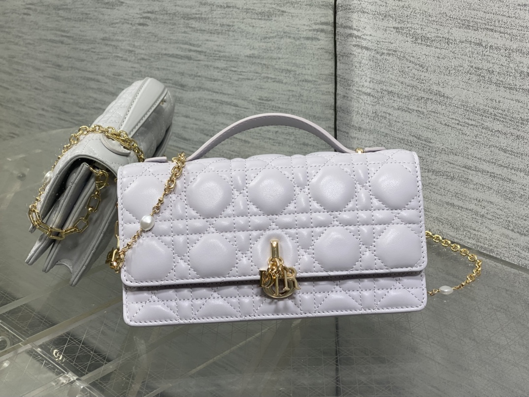 Dior CD 디올 진주 체인 클러치백 가방 스몰
