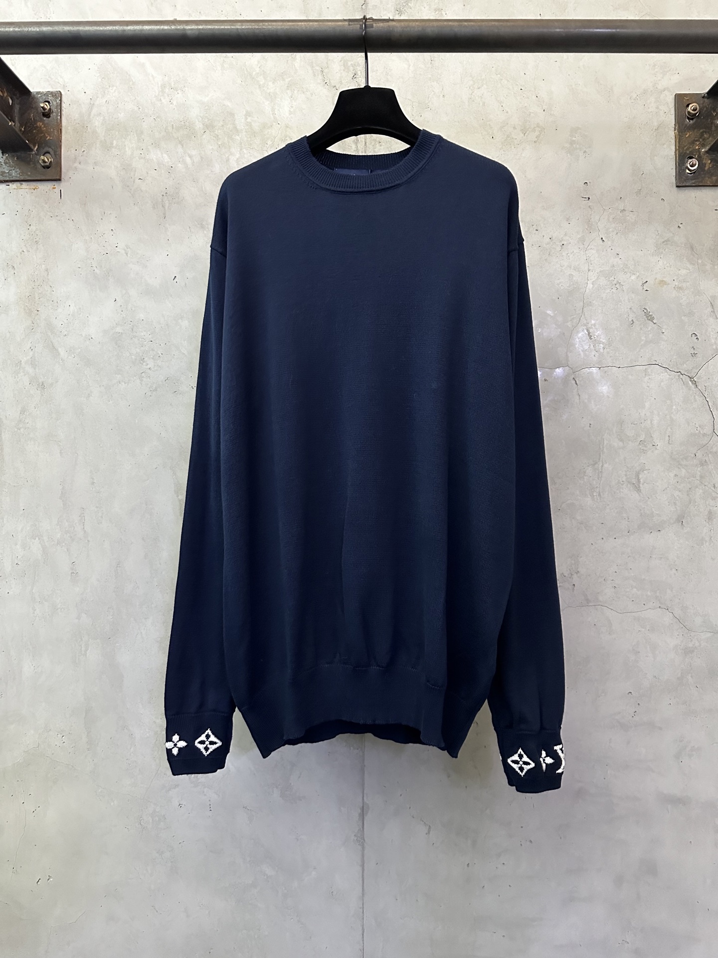 LV 루이비통 소매 자카드 캐시미어 니트 의류