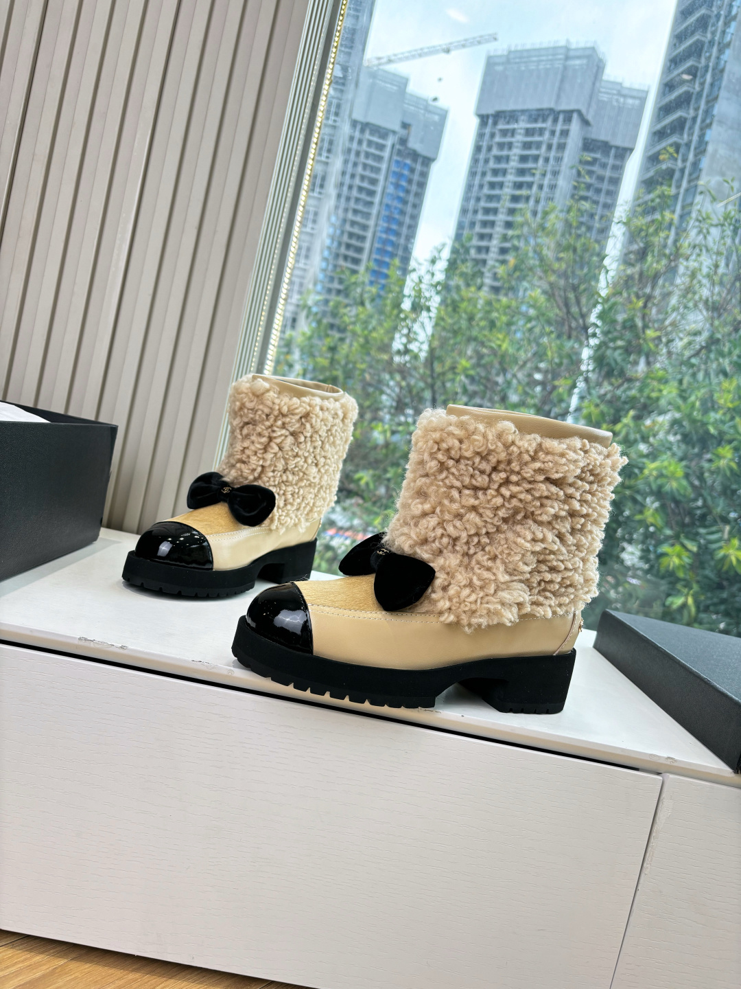 CHANEL 샤넬 스노우 부츠 신발