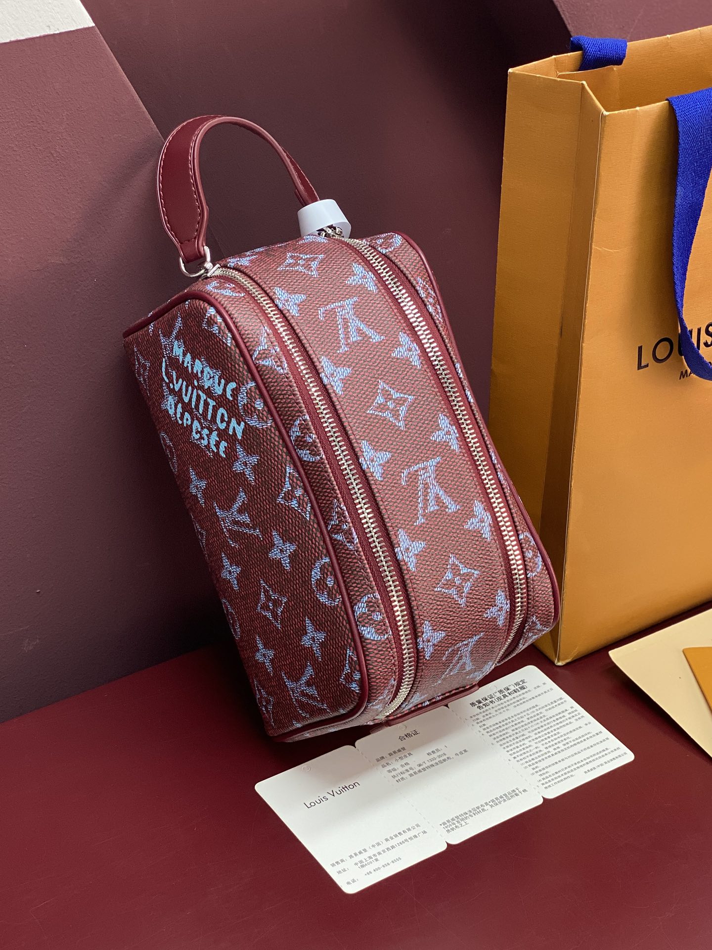LV DOPP KIT 루이비통 미니 파우치 M27158 가방