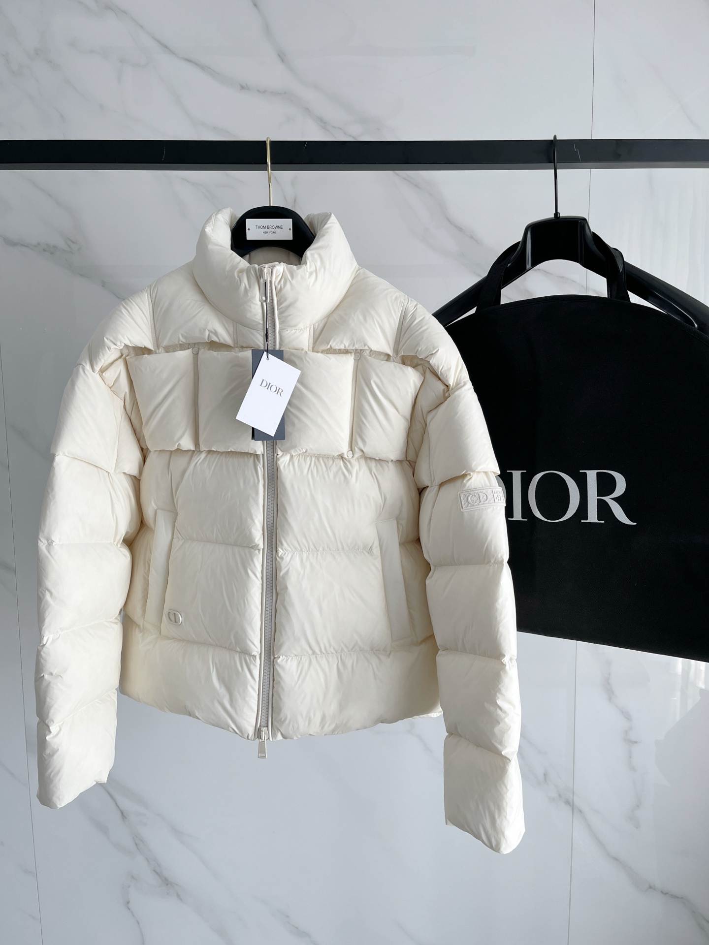 Dior CD 디올 블랙테크 다운 패딩 점퍼 자켓 재킷 의류