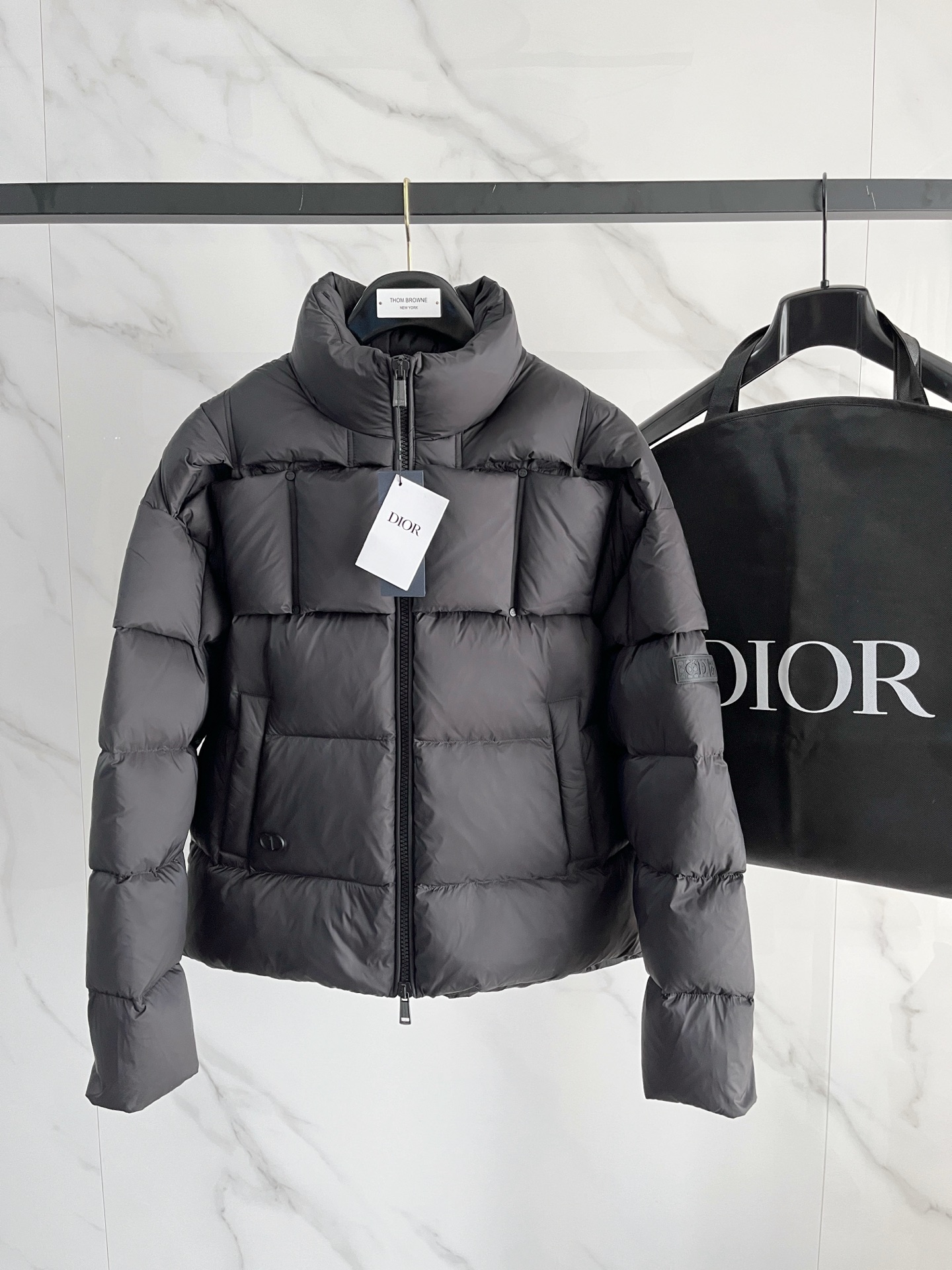 Dior CD 디올 블랙테크 다운 패딩 점퍼 자켓 재킷 의류