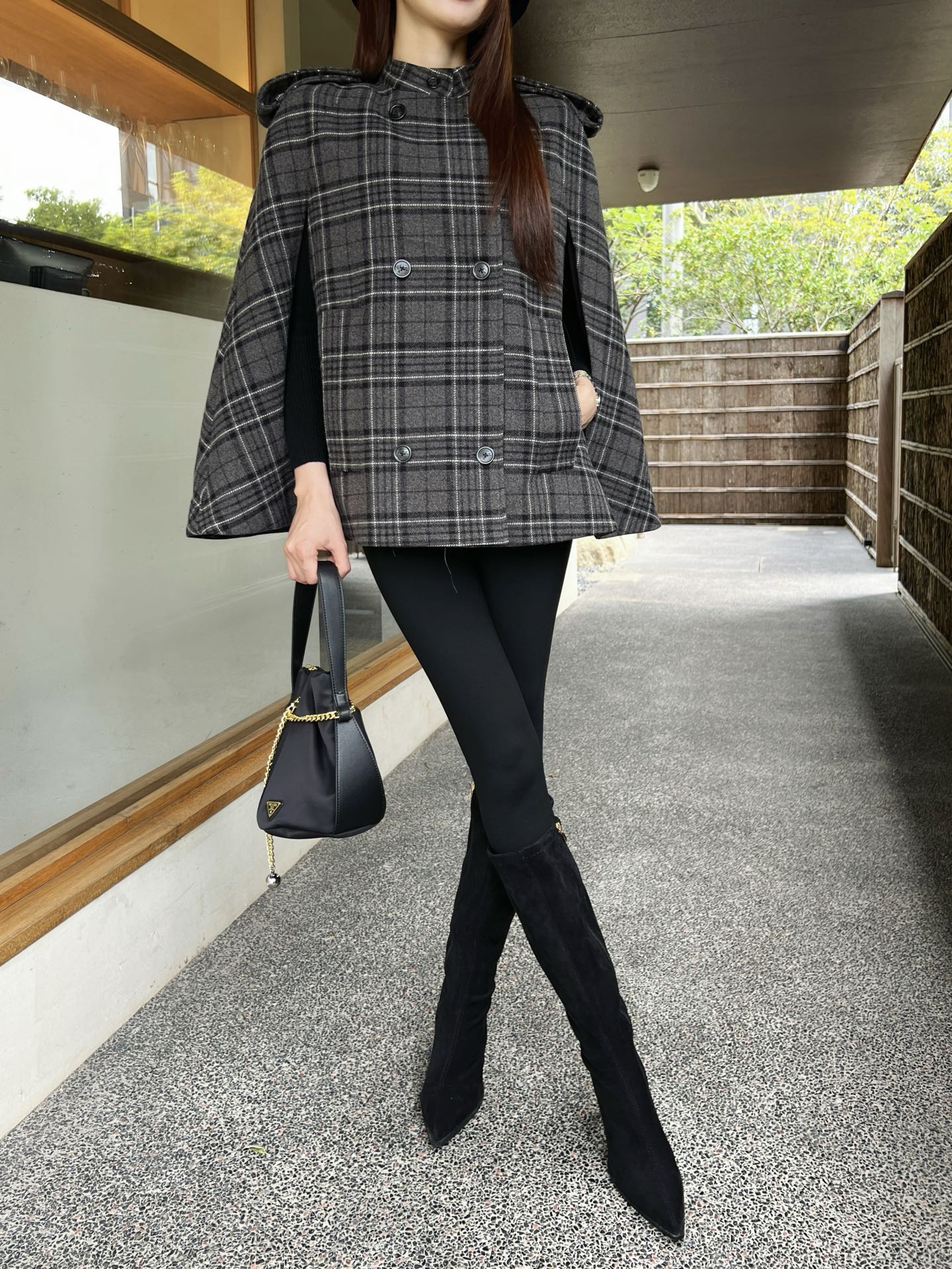 Burberry 버버리 클래식 체크 케이프 코트 의류