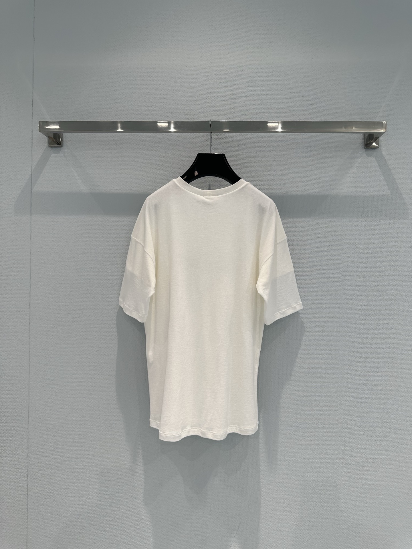 Celine 셀린느 더블 레이어 화이트 반팔 티셔츠 의류