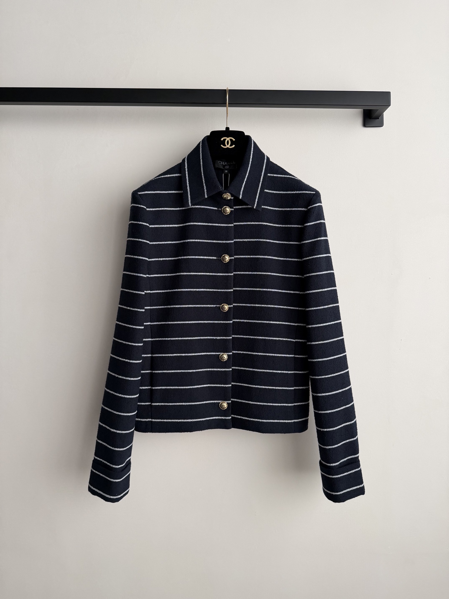 Chanel 샤넬 스트라이프 트위드 자켓 재킷 의류